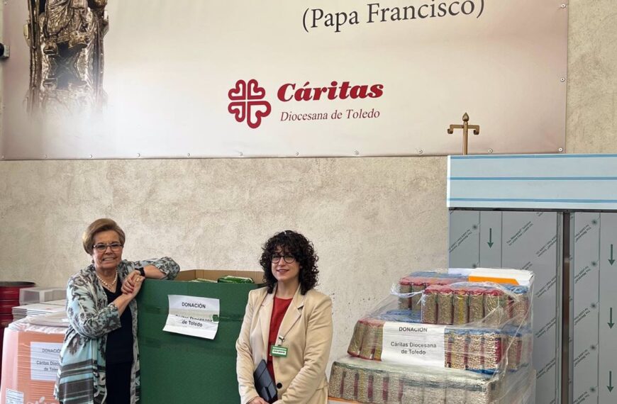 Mercadona Contribuye con 3 Toneladas de Alimentos a Cáritas Toledo Ante la Situación de “Extraordinaria Complejidad”