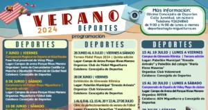 Anuncian Programación Deportiva de Verano 2024 en Miguelturra