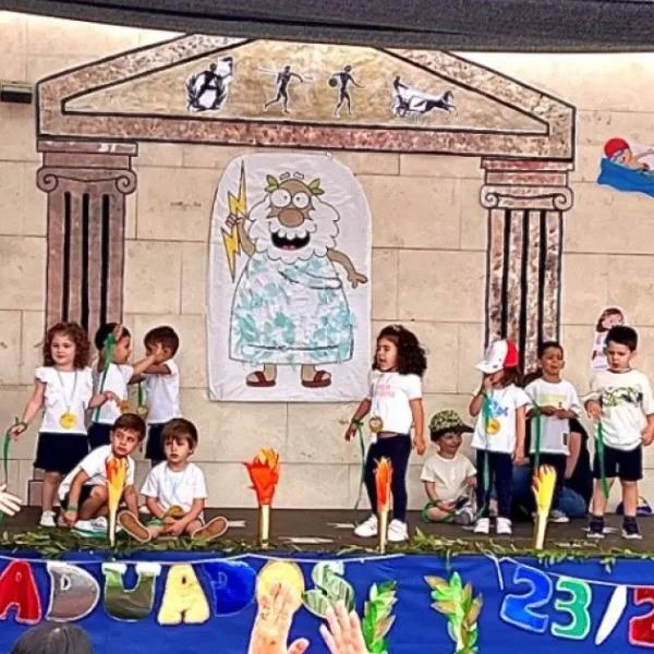 El Cierre del Curso en la Escuela Infantil ‘Coleta’ se Envuelve en Espíritu Olímpico
