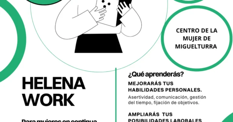 Inicia el Registro para el Taller Gratuito «Helena Work» de Desarrollo Personal y Profesional