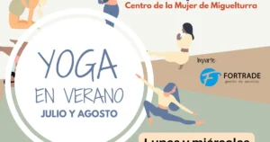 Inscripciones Abiertas para los Cursos de Verano de Yoga en el Centro de la Mujer