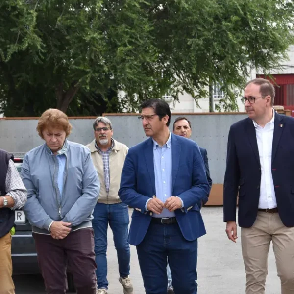 José Manuel Caballero, Vicepresidente de Castilla-La Mancha, Visita Miguelturra Acompañado por el Alcalde Luis Ramón Mohíno