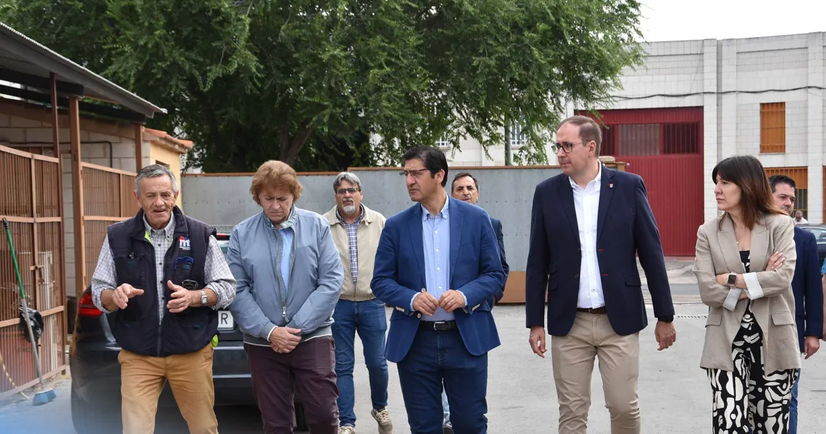 José Manuel Caballero, Vicepresidente de Castilla-La Mancha, Visita Miguelturra Acompañado por el Alcalde Luis Ramón Mohíno