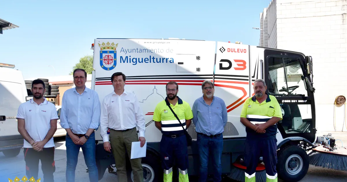 Miguelturra Estrena Moderno Equipo de Limpieza Urbana