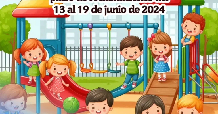 Publicación Provisional de Admitidos y Excluidos en Escuelas Infantiles Municipales: Periodo de Reclamaciones del 13 al 19 de Junio de 2024