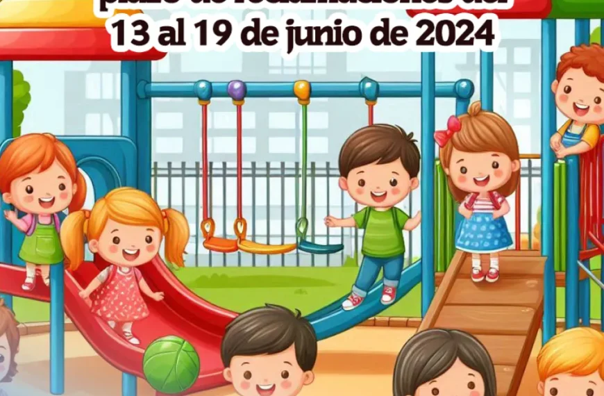 Publicación Provisional de Admitidos y Excluidos en Escuelas Infantiles Municipales: Periodo de Reclamaciones del 13 al 19 de Junio de 2024