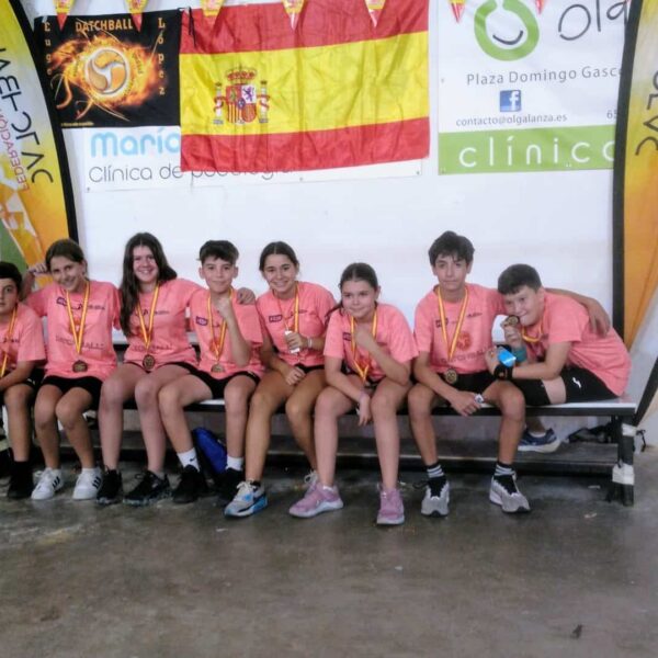El equipo de Datchball de Miguelturra logra un cuarto puesto en la copa de España