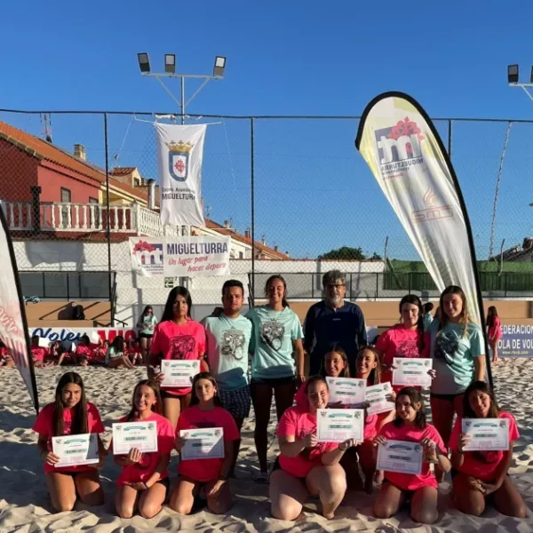 Miguelturra Concluye con Éxito el Clínic de Vóley Playa de la Semana Pasada