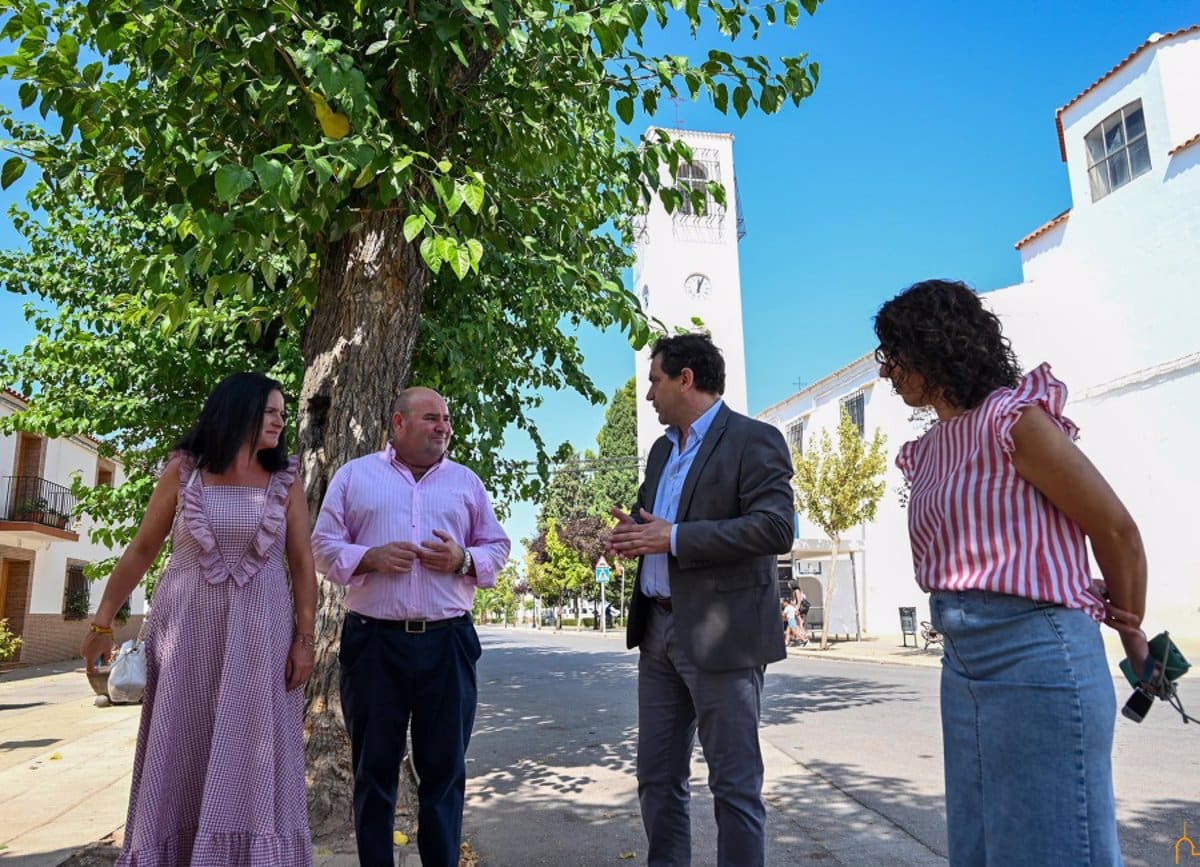 Valverde defiende la inversión de 215.000 euros de la Diputación de Ciudad Real en Llanos del Caudillo para su desarrollo local