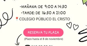 Corresponsables Miguelturra Ofrecerá Apoyo a Familias en el Día de la Enseñanza