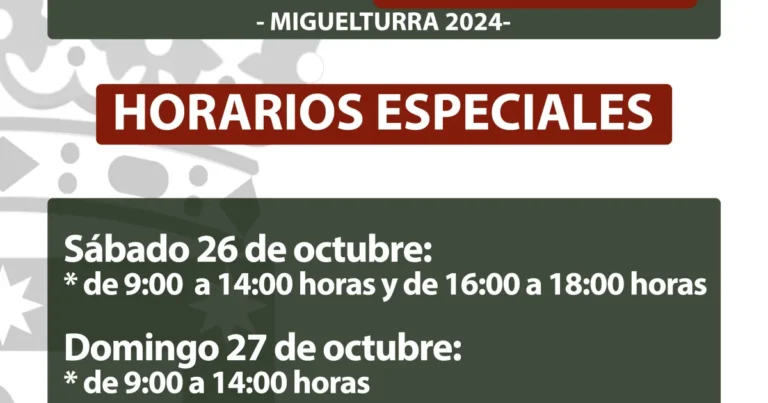 Horarios Especiales del Cementerio Municipal para la Festividad de Todos los Santos 2024