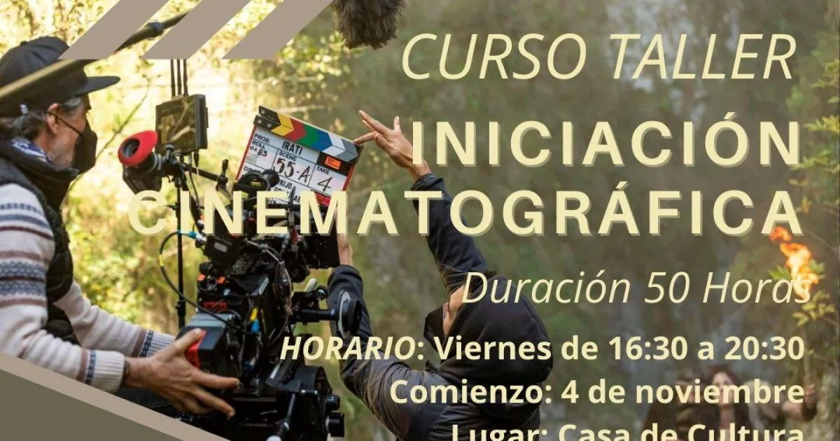 Inicia el Taller de Introducción a la Cinematografía en la Universidad Popular: ¡Inscríbete Ahora!