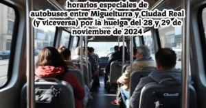 Alteraciones de Horarios de Autobuses por Huelga de Transportes los Días 28 y 29 de Noviembre