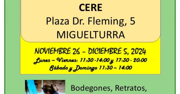 María Esperanza Ruiz-Olmo Inaugura Impresionante Exposición de Pintura Realista en Miguelturra