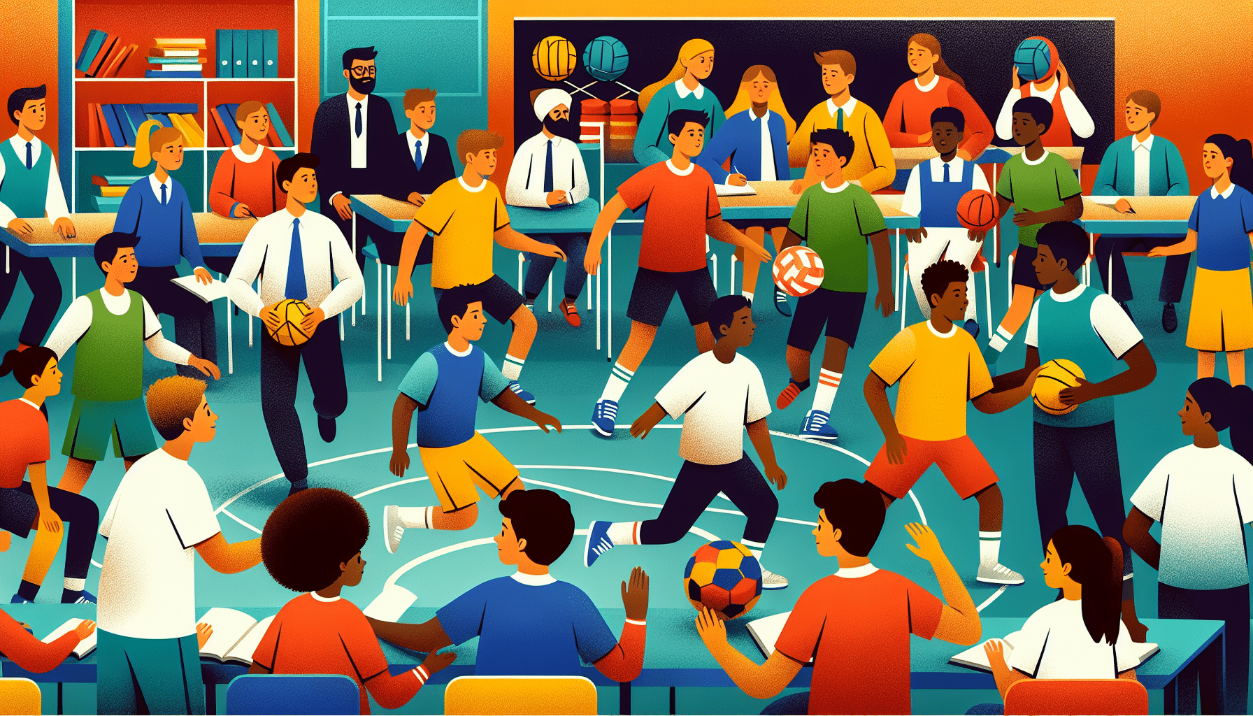 BM Alarcos promueve el balonmano en aulas de Miguelturra con el proyecto PEBES
