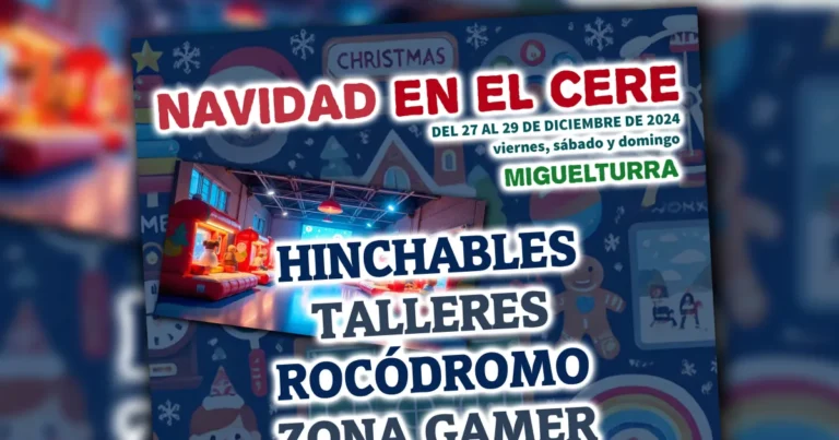 Diversión Navideña para Niños y Jóvenes en el CERE del 27 al 29 de Diciembre