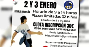 Inscripciones Abiertas para la Tercera Edición del Clinic Navideño de Fútbol Sala