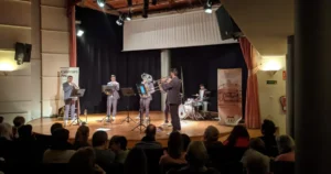 Calatrava Brass Wind Metals Cautiva con las ‘Notas de Broadway’ en la Casa de la Cultura