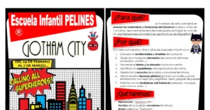 Carnaval Temático de Superhéroes en la Escuela Infantil Pelines de Miguelturra