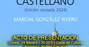 Lanzamiento del Diccionario Churriego-Castellano en la Casa de la Cultura el 24 de febrero