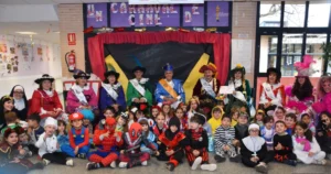 Celebración del Carnaval en el Colegio Clara Campoamor de Miguelturra