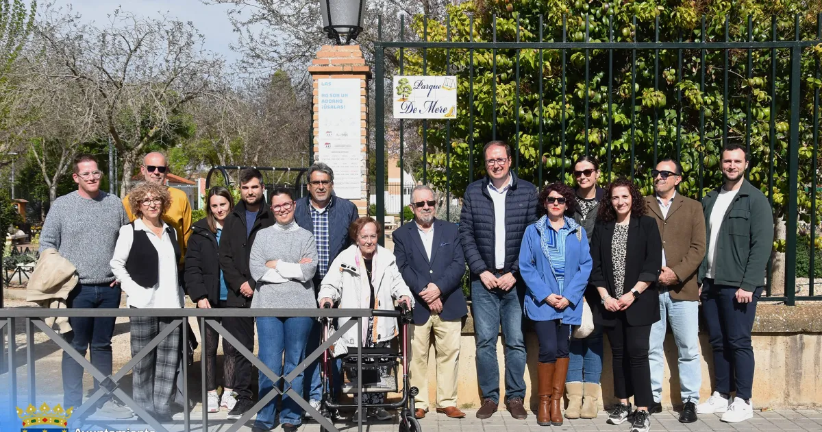 El Parque Rivas Moreno Renombra su Área Infantil como ‘Parque de Mere’