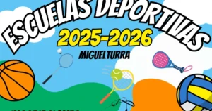 ¡Apertura de Inscripciones para las Escuelas Deportivas Municipales 2025-2026!