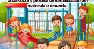 Listado Final de Admisiones y Proceso de Matrícula para Escuelas Infantiles Municipales 2025-2026