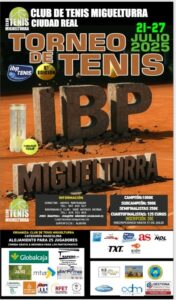 Torneo de Tenis IBP: Miguel Turra en Juego