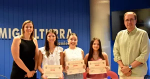 Tres estudiantes de Miguelturra destacan por sus brillantes resultados en la PAU