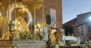 Celebración del 25º Aniversario de la Coronación de la Virgen de la Estrella en la Plaza de la Virgen