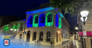 Miguelturra Ilumina el Centro de Día en Apoyo al Día de la Retina