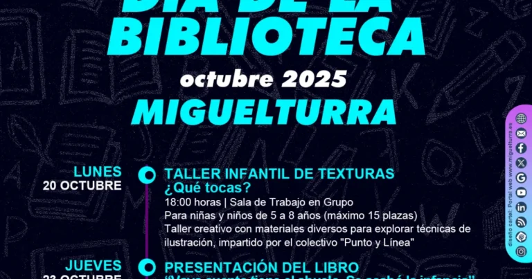 Semana Cultural en Miguelturra: Actividades para Todos los Públicos en la Biblioteca