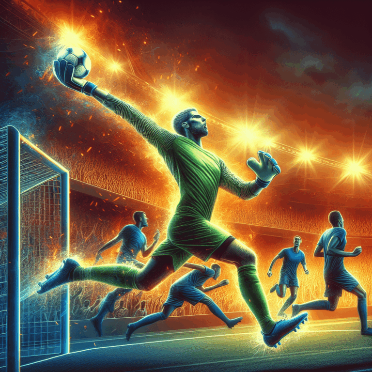 El Portero Debe Destacar Para No Ser Uno Más Entre Los Demás