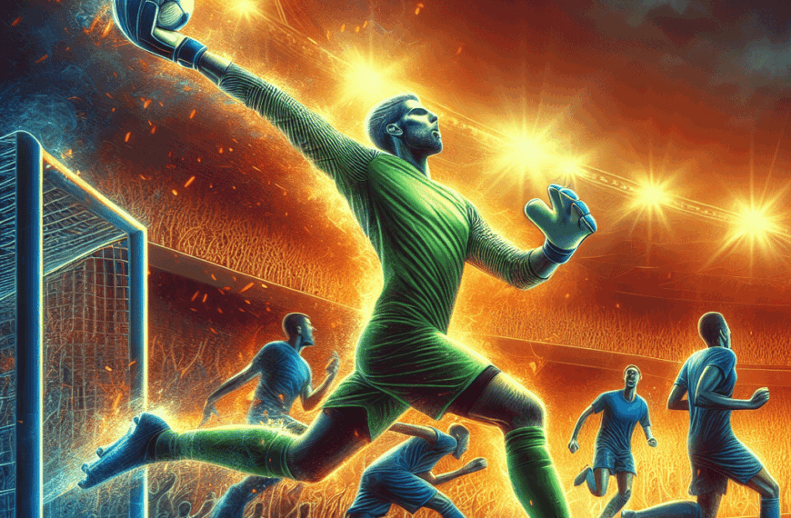 El Portero Debe Destacar Para No Ser Uno Más Entre Los Demás