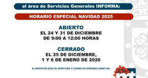 Horarios Especiales del Cementerio de Miguelturra para Navidad 2025