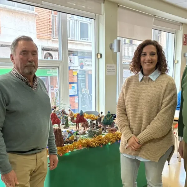 Inauguración del Belén y Preparativos del Roscón de Reyes en Miguelturra