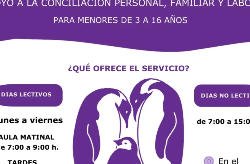 Abierto el Plazo para Inscribirse en el Plan Corresponsables que Iniciará en Febrero de 2026