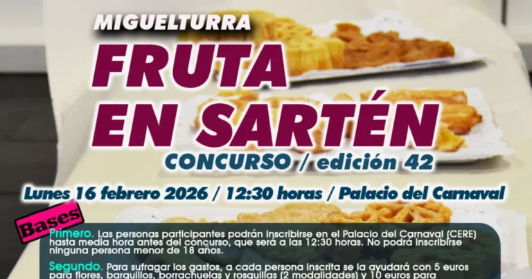 Carnaval de Miguelturra: Sabor y Tradición en el Concurso de Fruta en Sartén