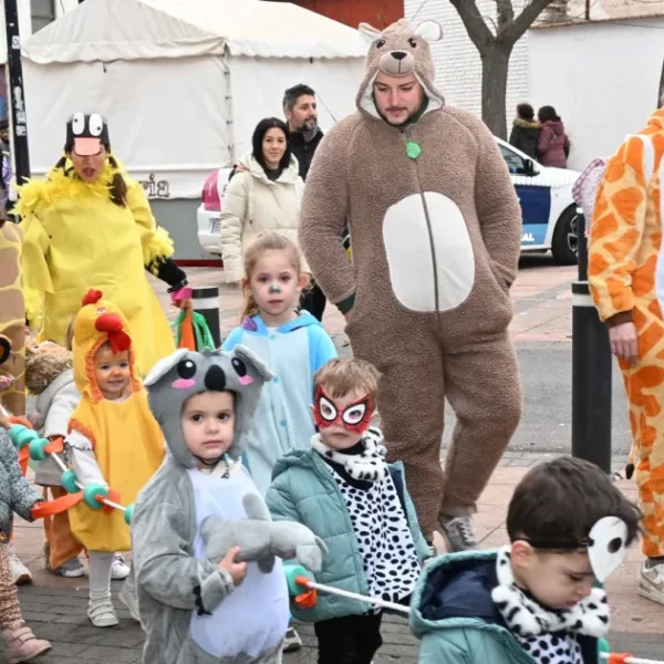 Carnaval en Miguelturra: Los Pequeños «Animalitos» que Iluminaron el Lunes con Alegría