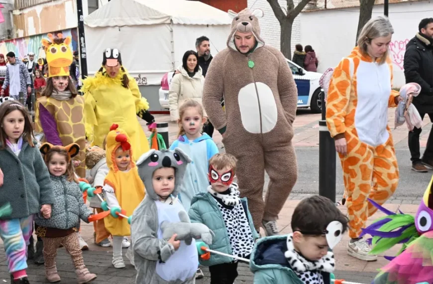 Carnaval en Miguelturra: Los Pequeños «Animalitos» que Iluminaron el Lunes con Alegría