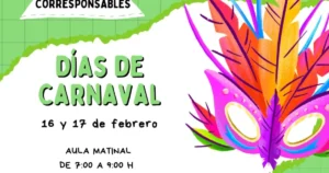 Comienza el Plazo para Solicitar Plaza en el Plan Corresponsables Especial Carnaval