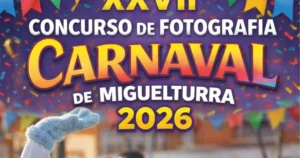 Convocatoria para el XXVII Concurso de Fotografía del Carnaval 2026 en Miguelturra