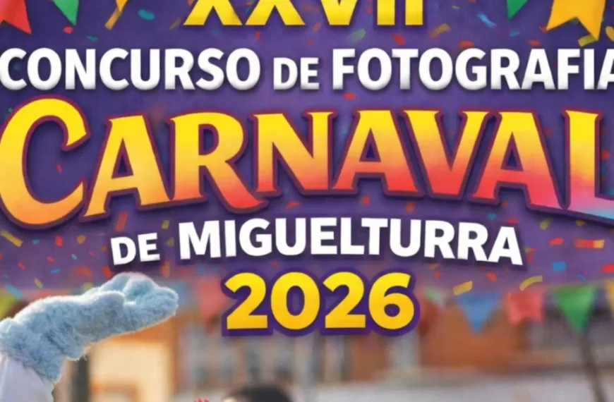 Convocatoria para el XXVII Concurso de Fotografía del Carnaval 2026 en Miguelturra