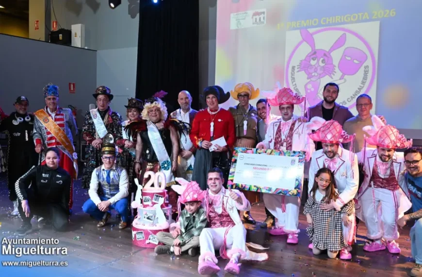 Triunfo de ‘Los Flamencos del Barranco’ en el Carnaval de Miguelturra