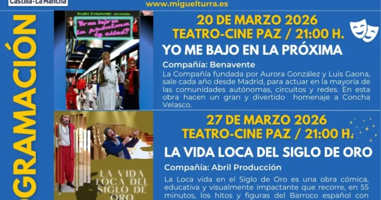 Descubre la Vibrante Programación Cultural de Primavera en Miguelturra