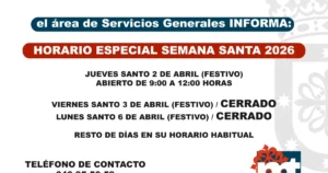 Horario de Semana Santa 2026 del Cementerio Municipal de Miguelturra
