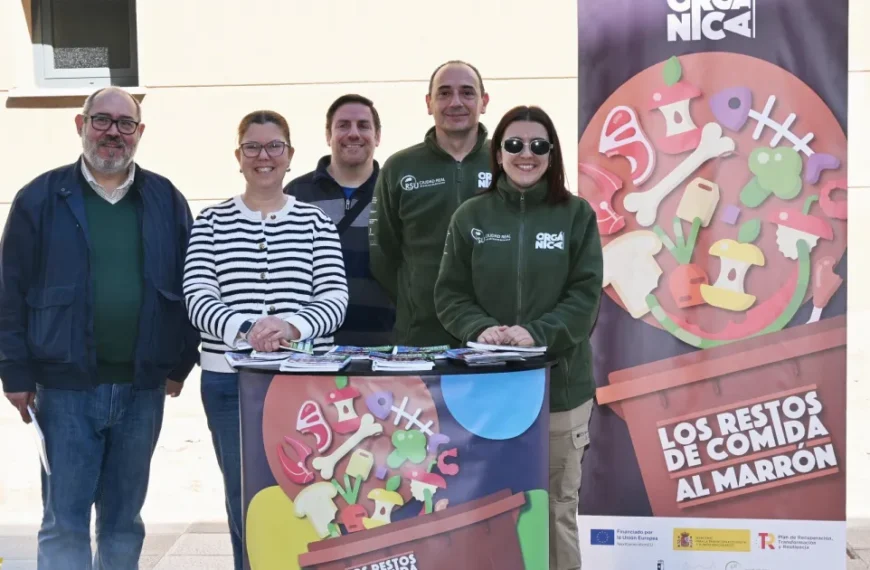 Miguelturra Potencia el Reciclaje de Residuos Orgánicos con el Nuevo Contenedor Marrón