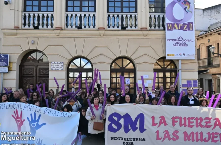 Miguelturra conmemora el Día Internacional de las Mujeres con un acto de unidad y lucha conjunta
