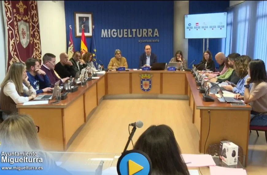Acceso al Pleno Ordinario del Ayuntamiento de Miguelturra del 26 de Marzo de 2026 en Línea